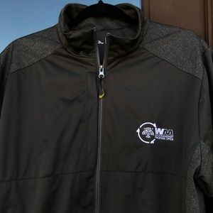 Antigua Grey Waste Management Phoenix Open Performance Jacket M